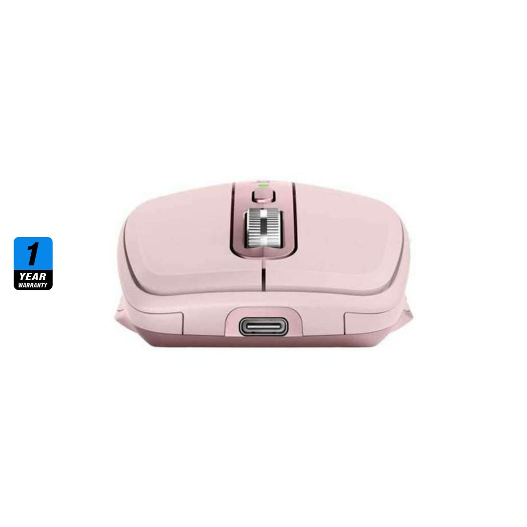 سماعة الرأس اللاسلكية Logitech MX Anywhere 3S - وردي