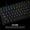 لوحة مفاتيح الألعاب الميكانيكية Corsair K70 RGB CORE