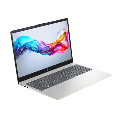 HP 15-fd0458NIA, Intel Core i7-1255U, RAM 8GB, SSD 512GB, Intel Iris Xe Graphics, 15.6 FHD, Natural silver