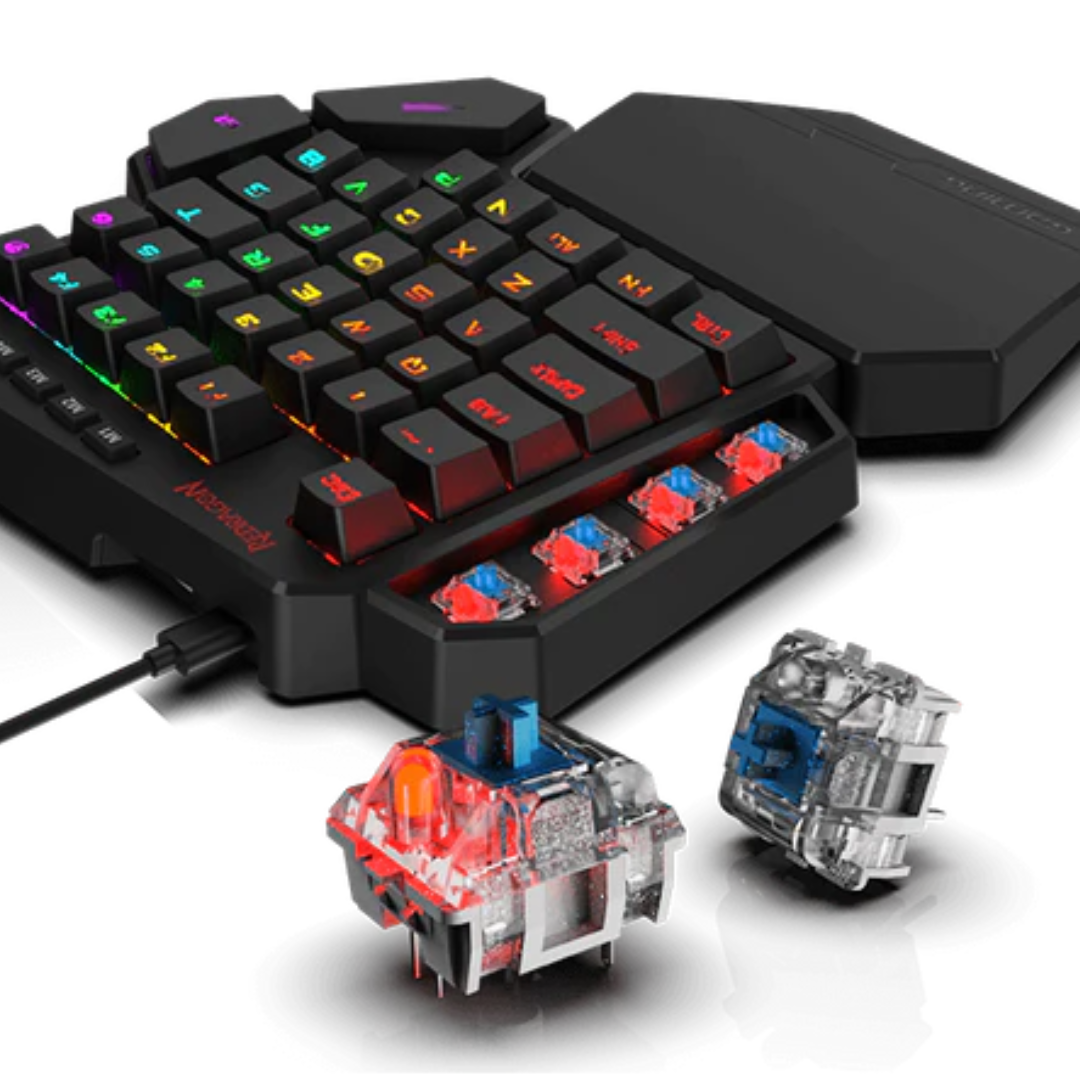 Redragon K585 DITI One Handed RGB Mechanical outlets Gaming Keyboard Type-C Professional