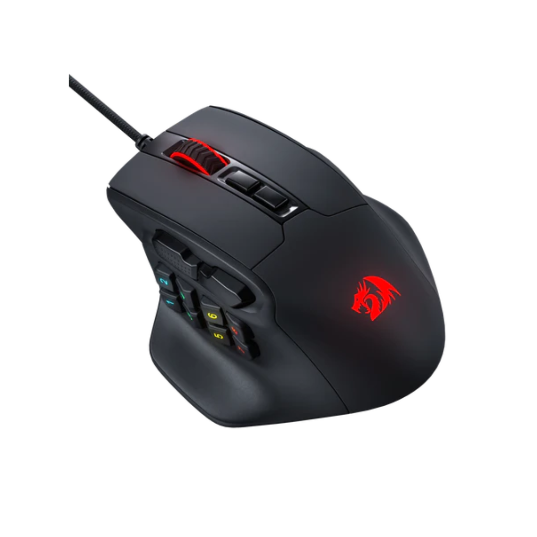 Redragon M811 Aatrox MMO Wired Gaming Mouse