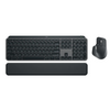 Logitech MX Keys S Combo - Performance Wireless Keyboard & Mouse with Palm Rest
