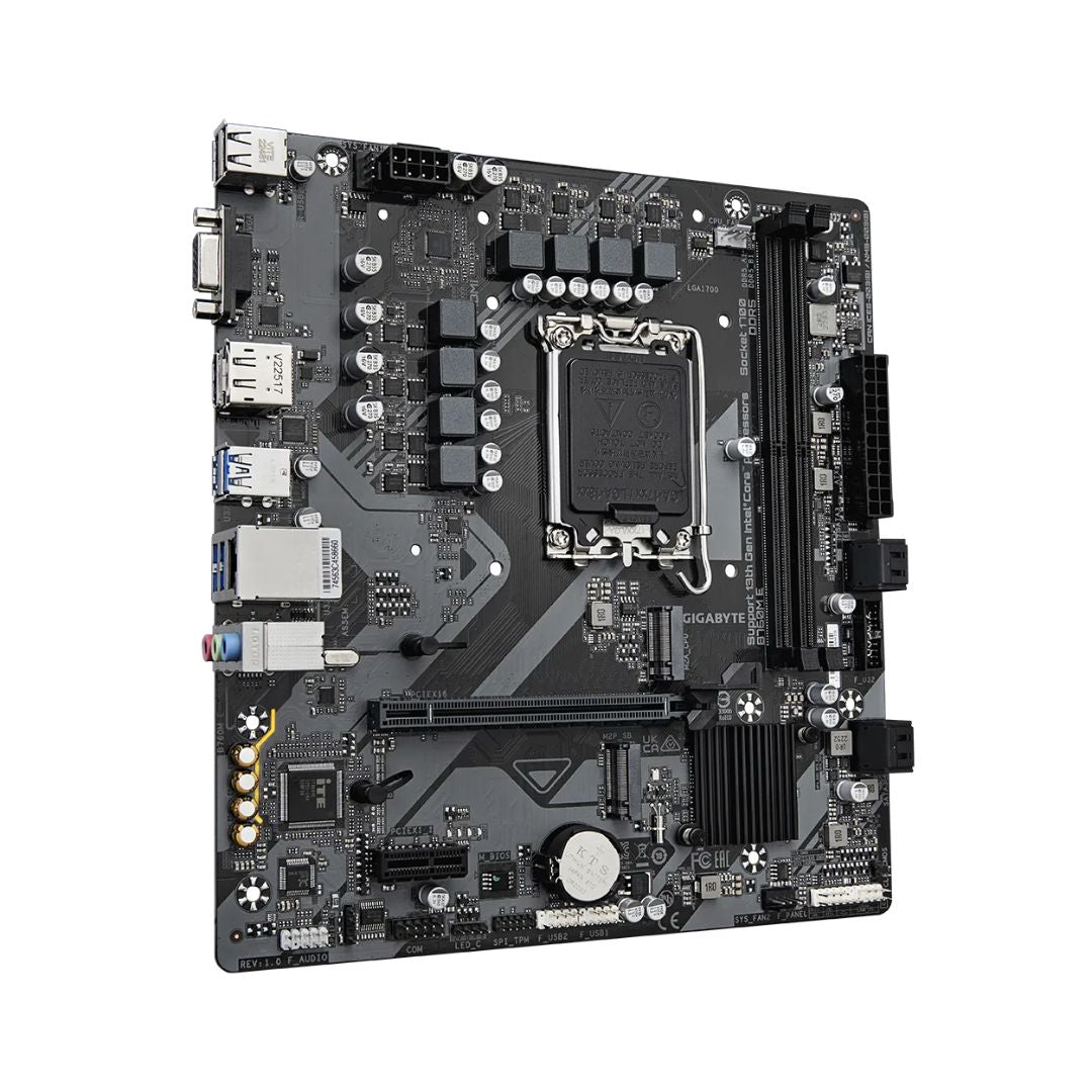 اللوحة الأم Gigabyte B760M-E D5 – تدعم DDR5، مقاس Micro-ATX
