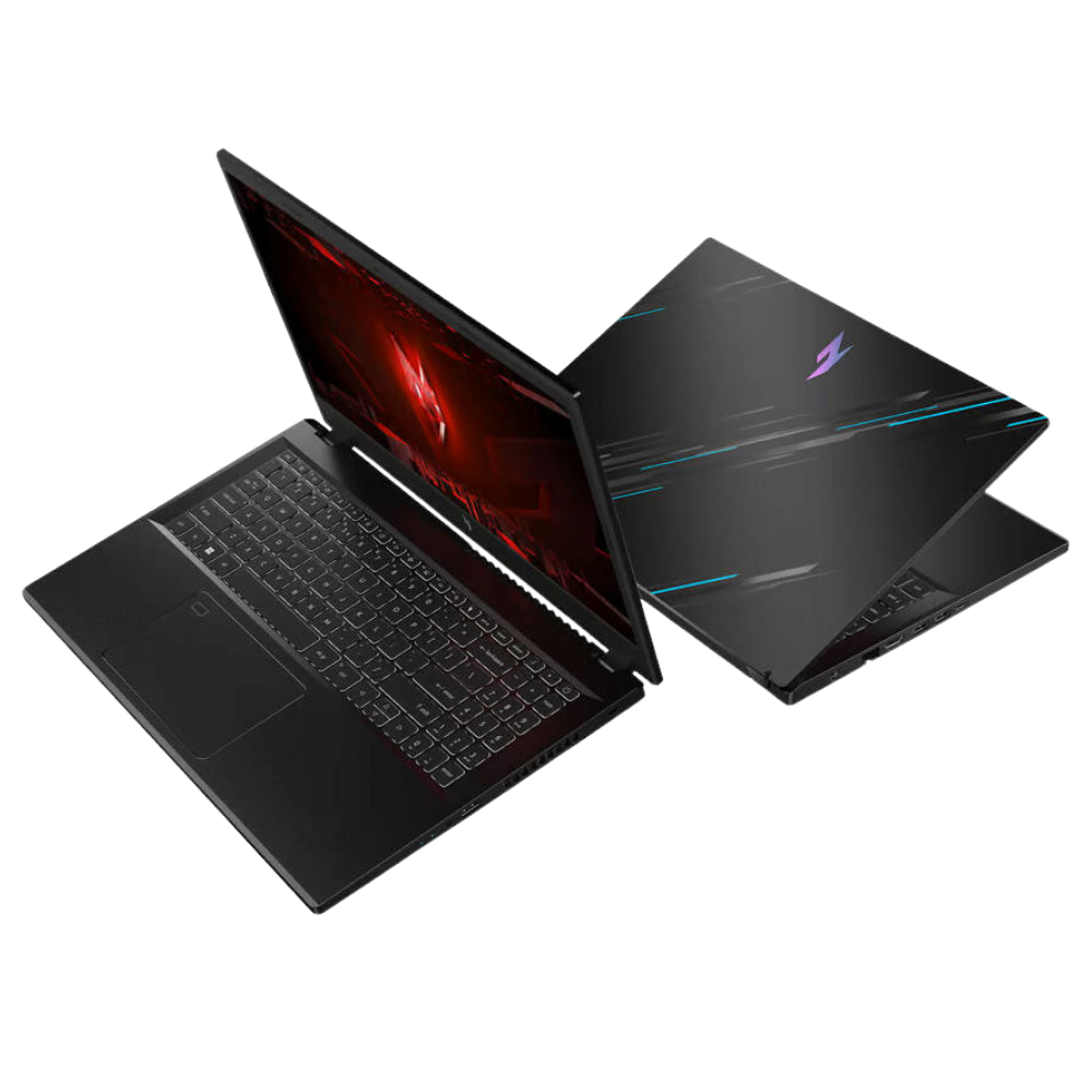 ACER Nitro V15 ANV15-51-79G2، Intel Core i7-13620H، ذاكرة وصول عشوائي (RAM) سعة 16 جيجابايت، قرص SSD سعة 512 جيجابايت، بطاقة رسومات NVIDIA RTX 4060 سعة 8 جيجابايت، شاشة 15.6 بوصة FHD IPS بتردد 144 هرتز، أسود