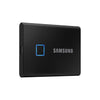 SAMSUNG T7 Touch Portable SSD 2TB ,up to 1050MB/s, USB 3.2 External , Black (MU-PC2T0K/WW)