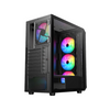 كيس SAMA 205A زجاج مقوى - ATX متوسط - أسود