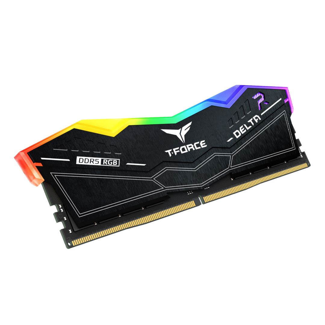 TEAMGROUP T-Force Delta RGB DDR5 Ram 32GB (2x16GB) 6400MHz CL40 - Black