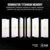 CORSAIR Dominator Titanium RGB DDR5 RAM 32GB (2x16GB) DDR5 6000MHz CL30