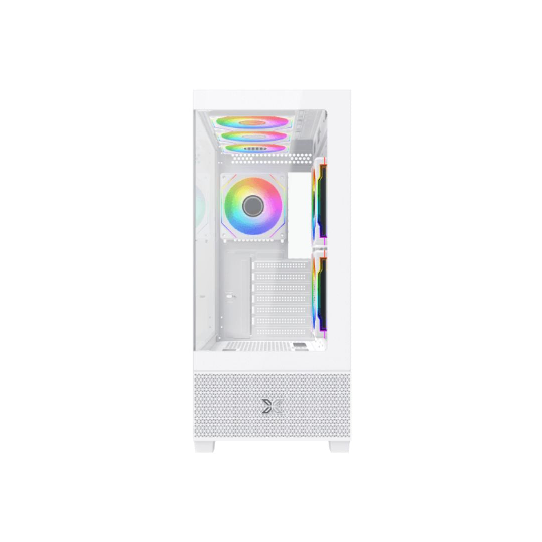 Xigmatek  Alphard Arctic Mid Tower Case - White