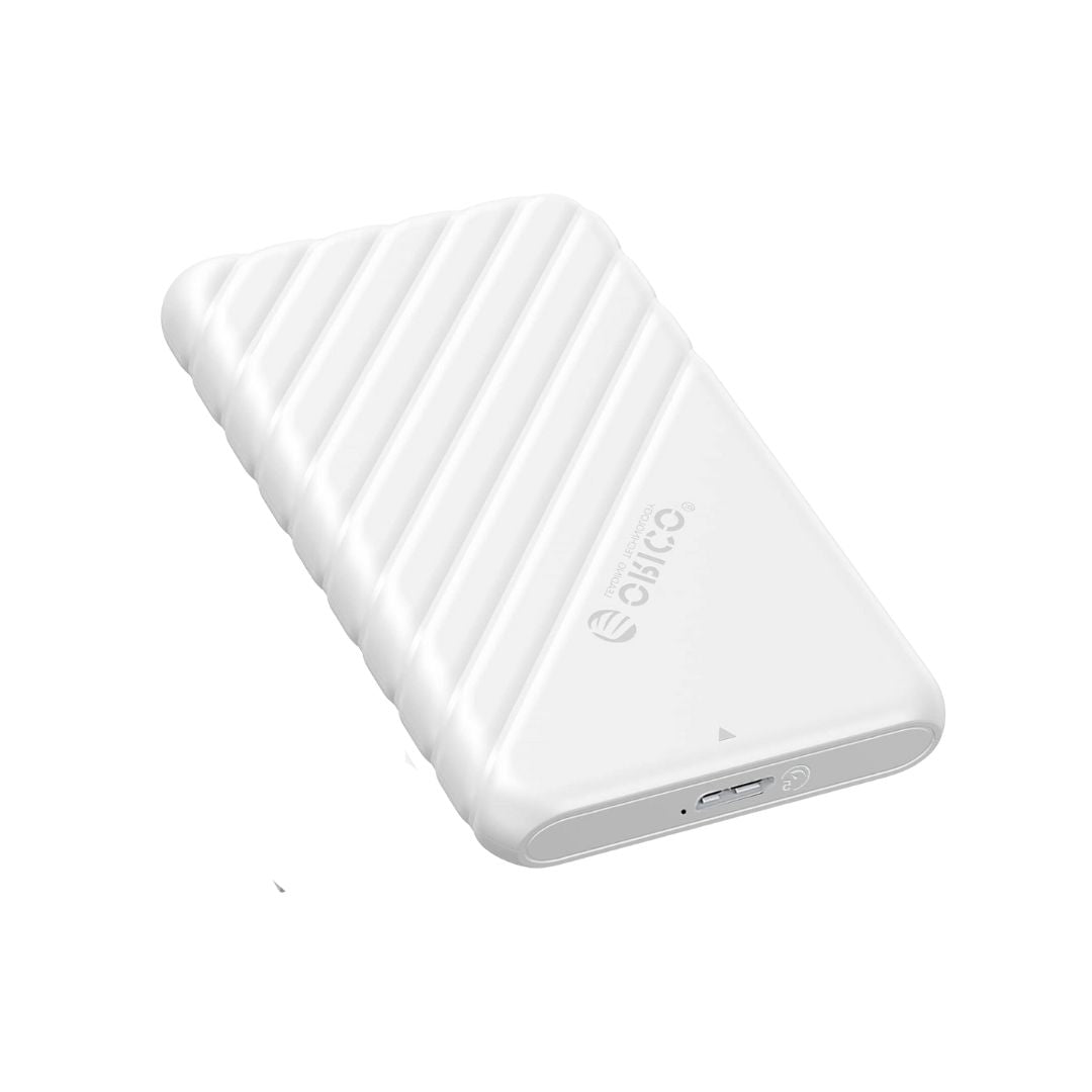 علبة محرك الأقراص الصلبة ORICO 2.5 بوصة USB 3.0 Micro-B - الطراز -25PW1-U3-WH