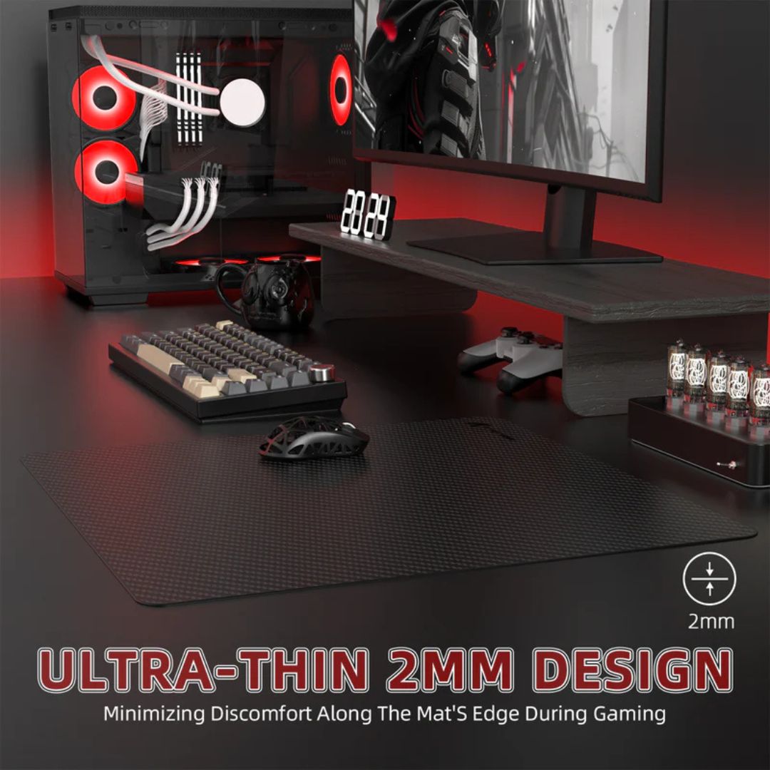 ATTACK SHARK CM04 XL 490*490mm eSport Gaming Mousepad - Eclipse Black