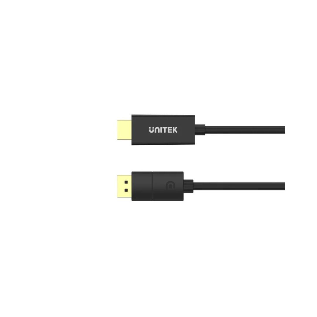 كابل UNITEK DP 1.2 إلى HDMI 4K بطول 1.8 متر V1608A