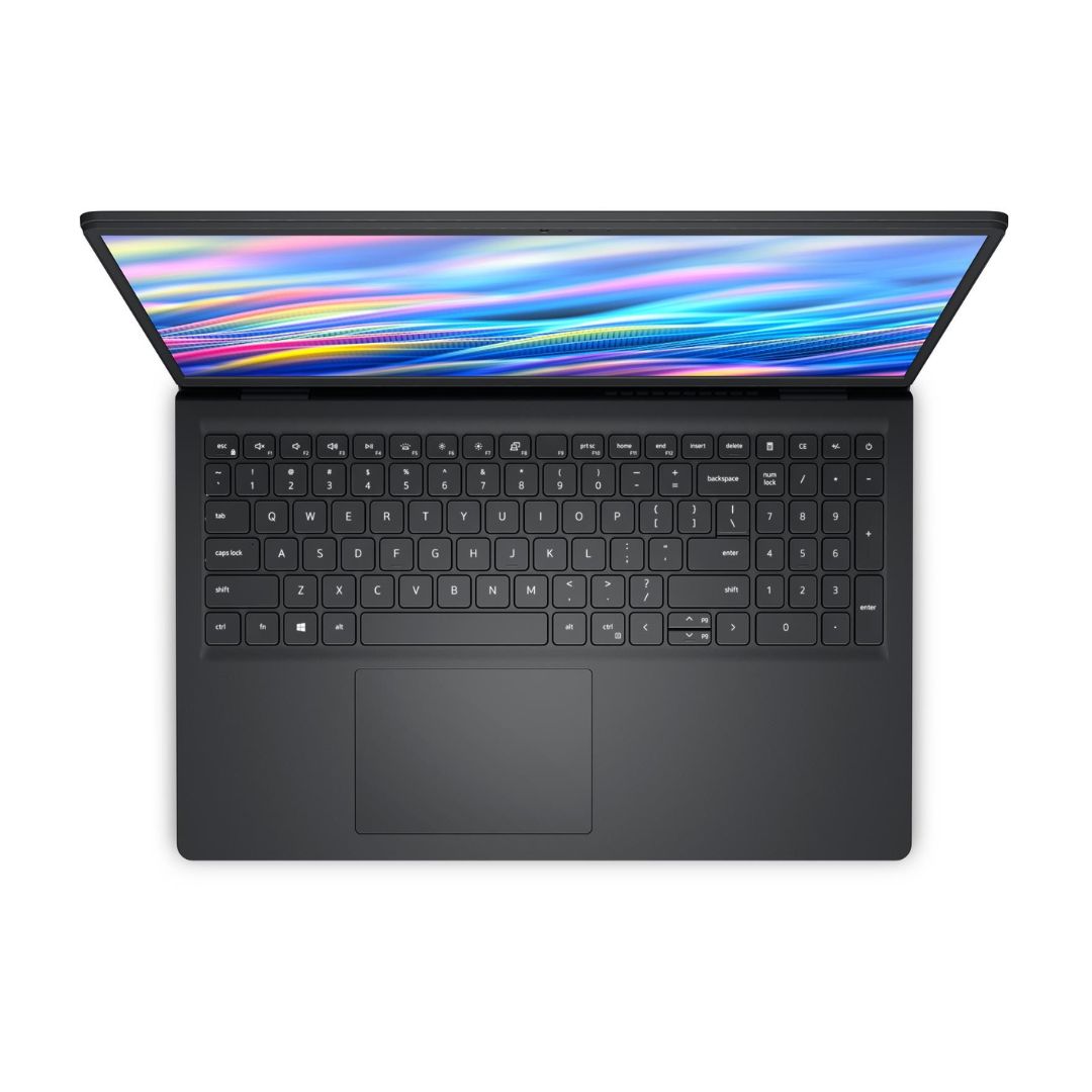 ديل 15 DC15250، معالج إنتل كور i5-1334U، ذاكرة وصول عشوائي 8 جيجابايت، قرص صلب SSD سعة 512 جيجابايت، معالج رسومات إنتل، شاشة 15.6 بوصة FHD IPS، أسود