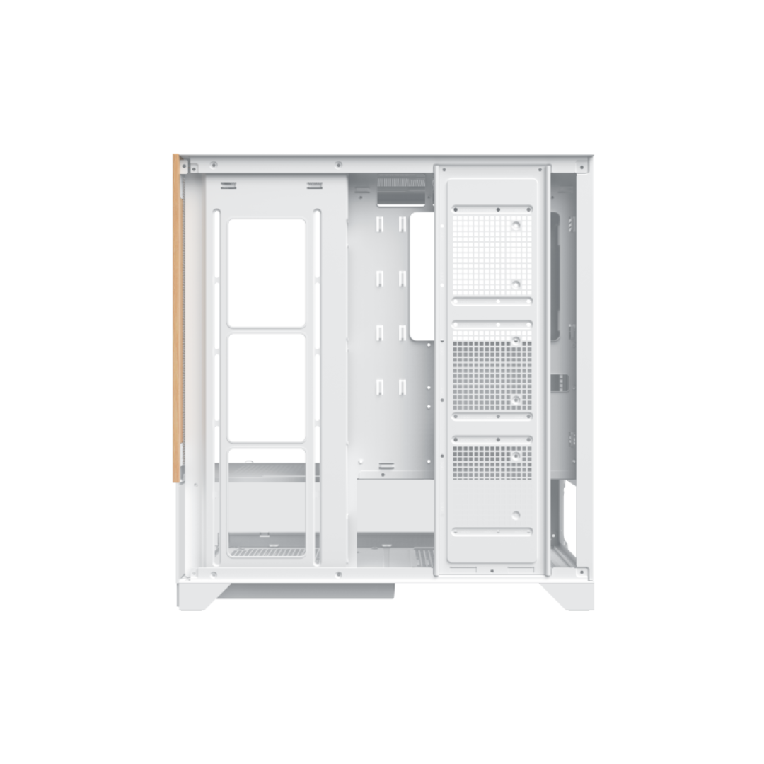 حافظة Xigmatek Endorphin WD Arctic Mid Tower - بيضاء