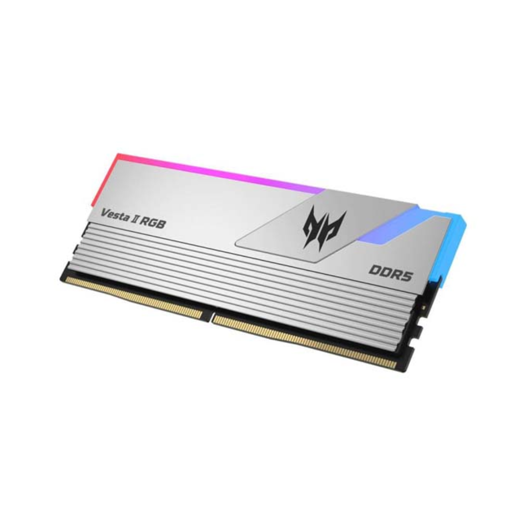 Acer Predator Vesta II DDR5 RGB RAM 32GB (16GBx2) 6000MHz - CL30 Silve –  العالمية للحاسبات