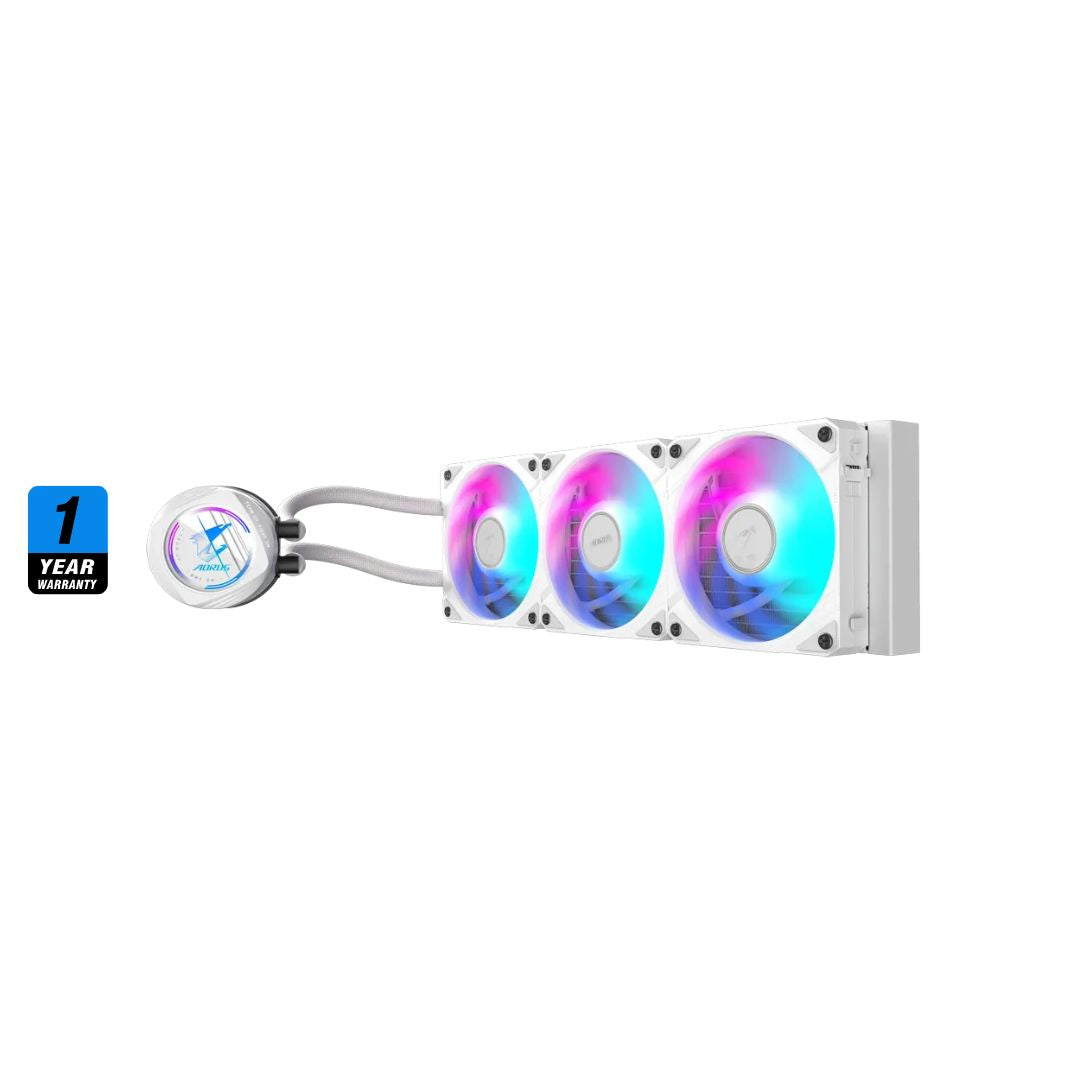 GIGABYTE AORUS WATERFORCE II 360 ICE White Liquid Cooler in
