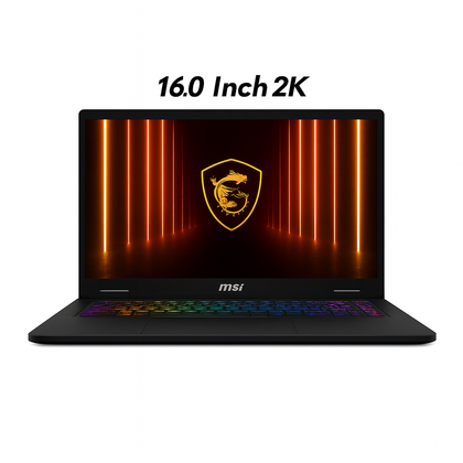 MSI Crosshair A16 HX AI D8WFKG-016XAE, AMD Ryzen 9-8940HX, RAM 16G, SSD 1TB, NVIDIA RTX 5060 8GB, 16.0 Inch 2K QHD+ 240Hz, Cosmos Gray