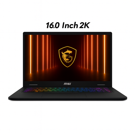 MSI Crosshair A16 HX AI D8WFKG-016XAE, AMD Ryzen 9-8940HX, RAM 16G, SSD 1TB, NVIDIA RTX 5060 8GB, 16.0 Inch 2K QHD+ 240Hz, Cosmos Gray