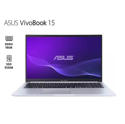 ASUS Vivobook 15 X1502ZA-EJ1429, Intel Core i7-12700H, RAM 16GB (8*2 Upgraded), SSD 512GB, Intel® UHD Graphics, 15.6 FHD IPS, Icelight Silver