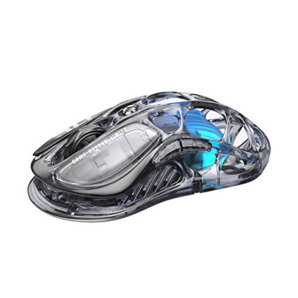 GravaStar Mercury M2 Wireless Gaming Mouse - Transparent Black
