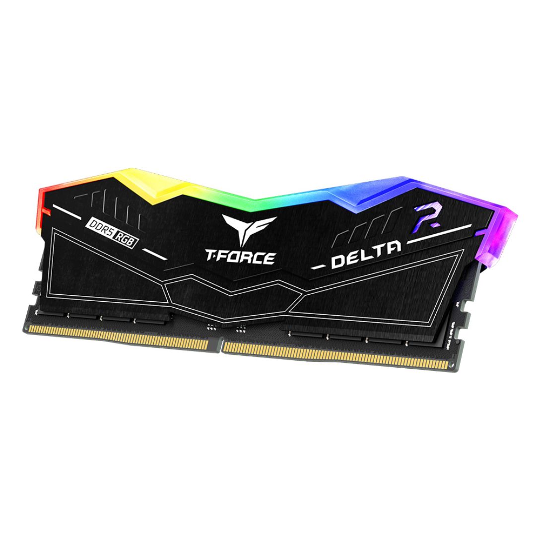 TEAMGROUP T-Force Delta RGB DDR5 Ram 32GB (2x16GB) 6400MHz CL40 - Black
