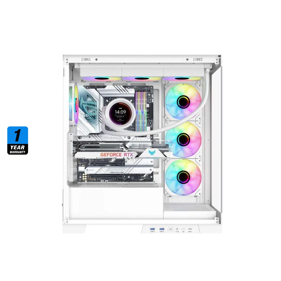 SAMA SM360 PRO ARGB Liquid CPU Cooler - White