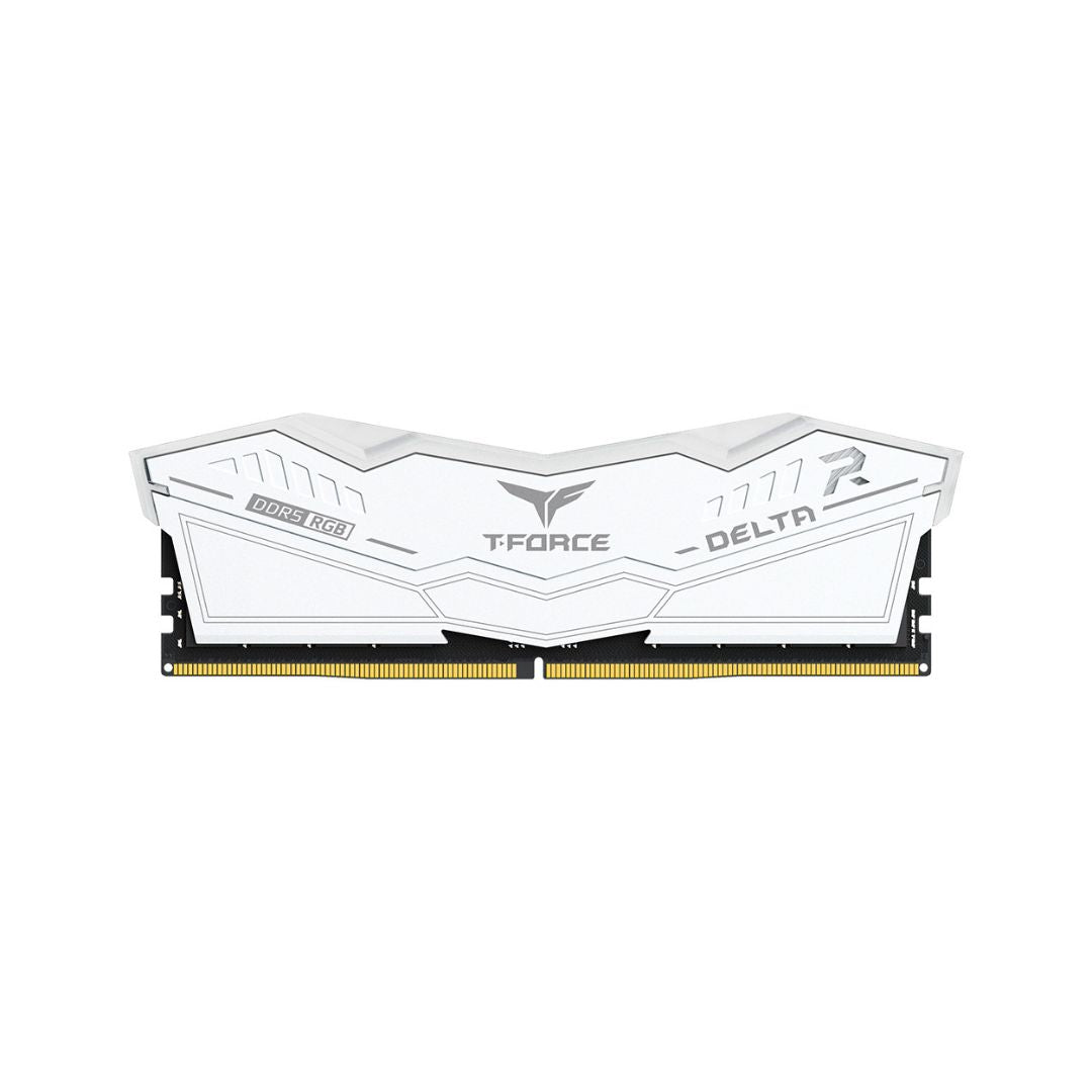 TEAMGROUP T-Force Delta RGB DDR5 Ram 32GB (2x16GB) 5600MHz CL36 - White