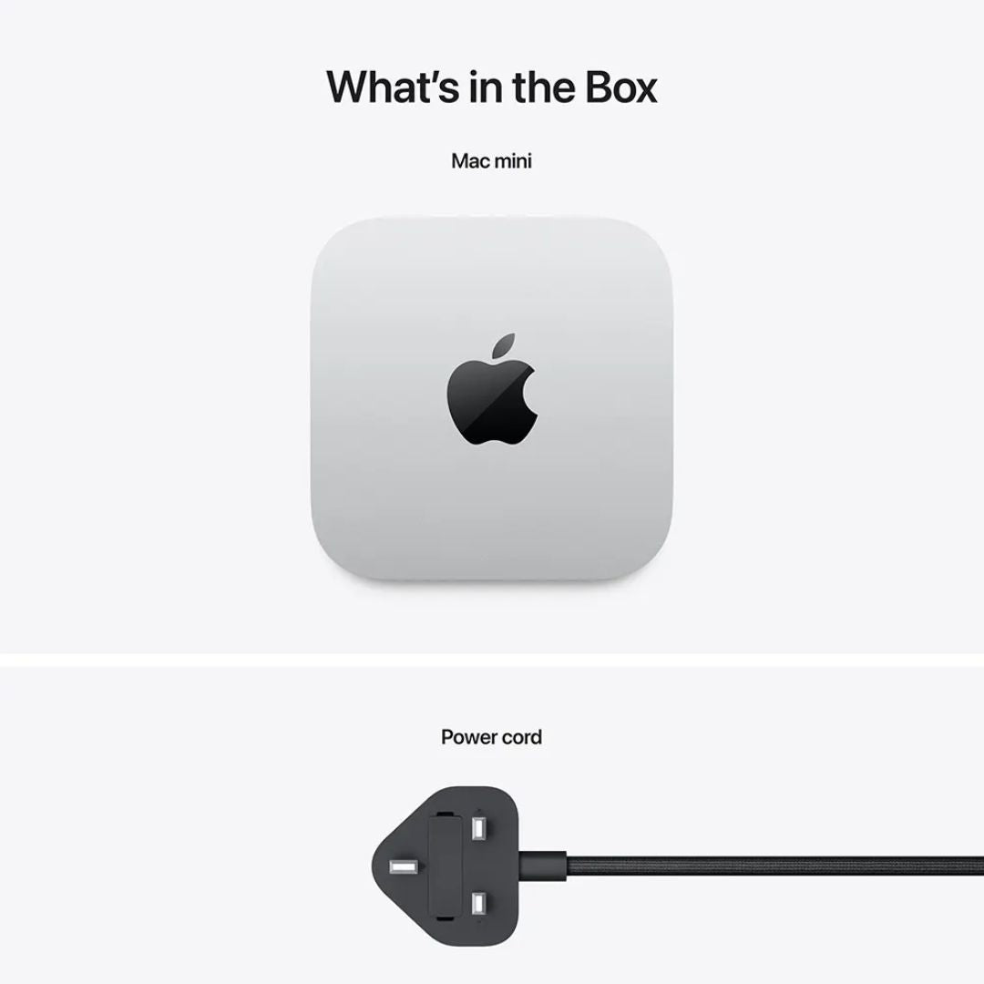 Apple Mac Mini A3238 - MU9D3AB/A, M4 Chip (10 Core), RAM 16GB, SSD 256