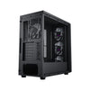 وحدة تبريد Cooler Master MasterBox 600 Mid Tower 4 Fan - أسود