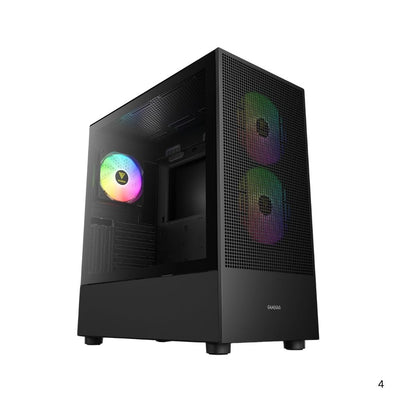 Gamdias TALOS M3 MESH Mid Tower 3 Fan ARGB - Black