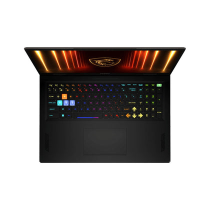 MSI Vector A18 HX A9WHG-207AE، AMD Ryzen 9-9955HX، ذاكرة وصول عشوائي (RAM) سعة 32 جيجابايت، قرص SSD سعة 1 تيرابايت، NVIDIA RTX 5070 Ti سعة 12 جيجابايت، شاشة 18.0 بوصة بدقة 2K QHD+ IPS بمعدل تحديث 240 هرتز، لون رمادي كوزموس