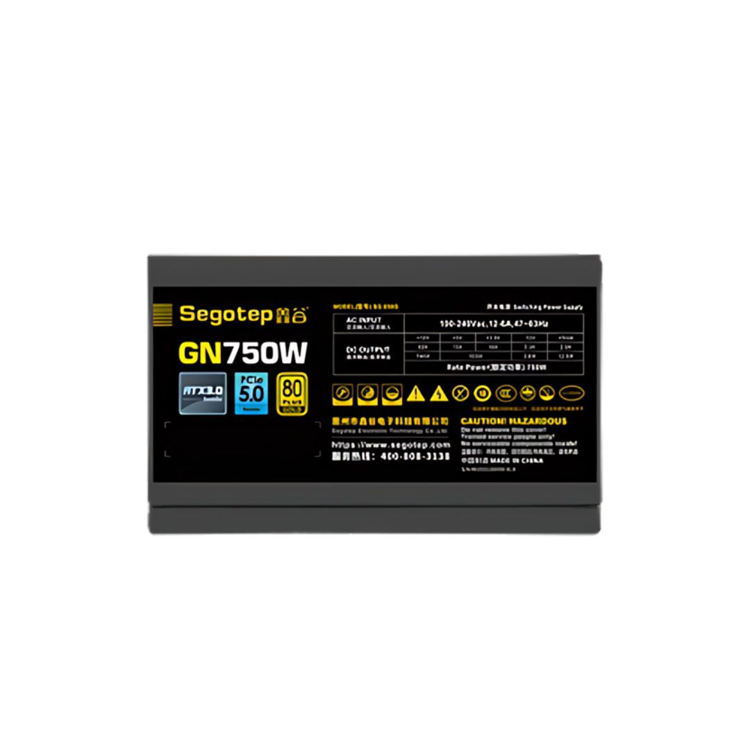 【美中古】Segotep 750W GOLD FULL MODULAR Segotep 750W PCIe 5.0 Full Modular 80+ Gold PSU ATX 3.0