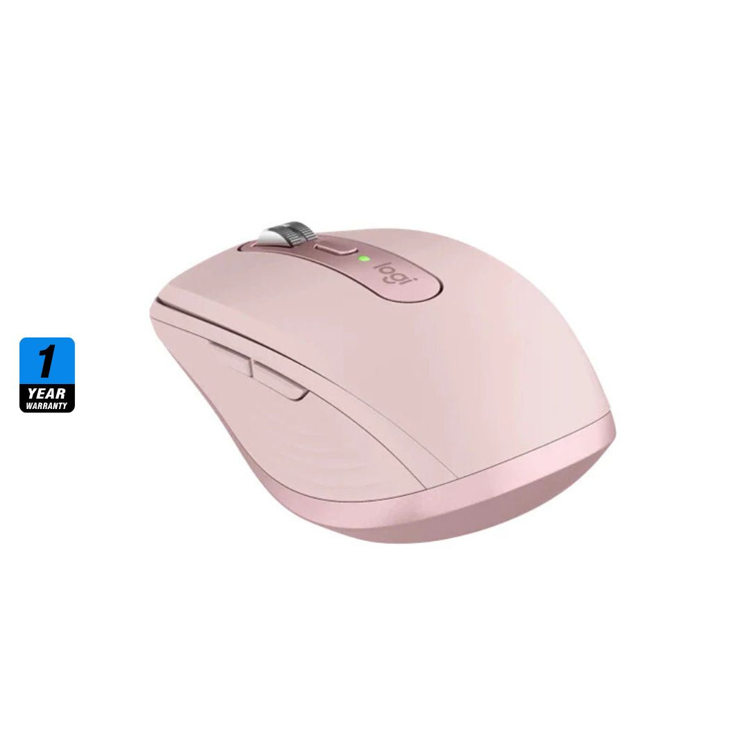 سماعة الرأس اللاسلكية Logitech MX Anywhere 3S - وردي