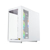 Xigmatek CUBI II Arctic Glass, Mid Tower Case - White