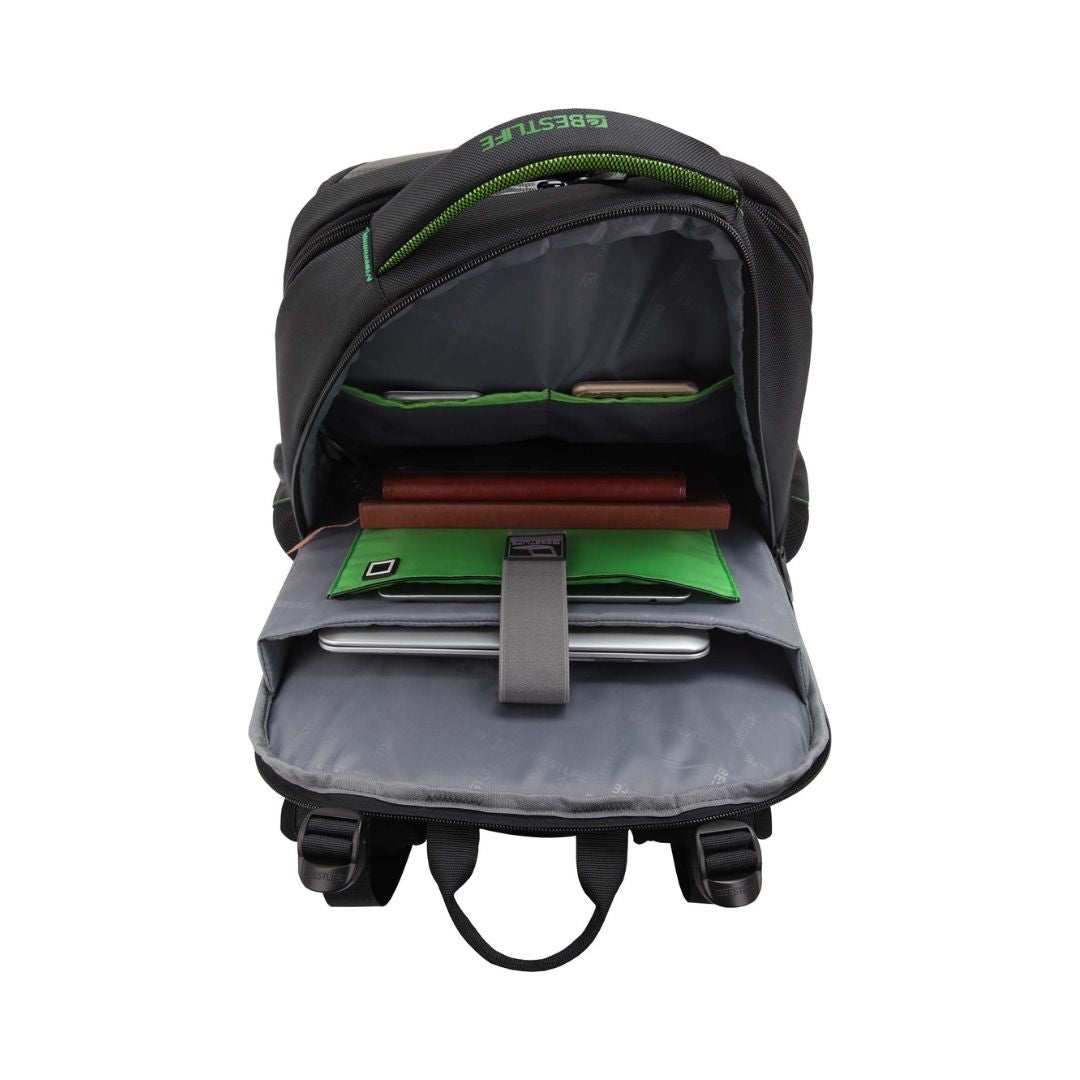 حقيبة ظهر Bestlife BB-3332GE للكمبيوتر المحمول للسفر حتى 17.0 بوصة 