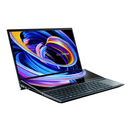 ASUS Zenbook Pro Duo 15 ux582zw-xb99t, Intel Core i9-12900H, RAM 32GB, 1TB SSD, RTX 3070Ti 8GB, 15.6'' OLED 4K TP WV Touch, Celestial Blue