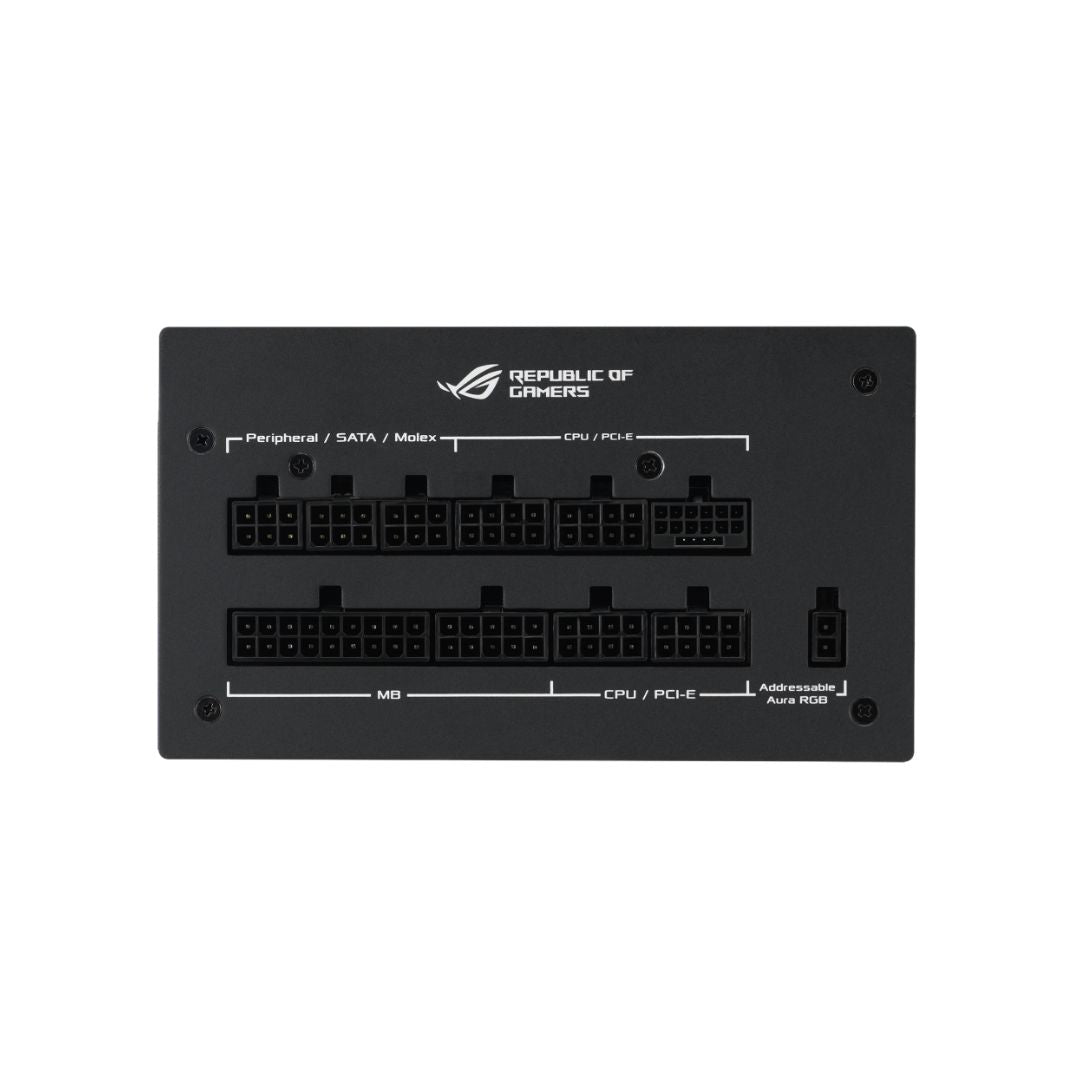 ASUS ROG STRIX 1000W Aura Edition 80+ Gold، وحدات كاملة، PCIe 5.0