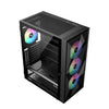 SAMA 3509 Black Mid Tower Case ATX - Black