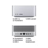 Apple Mac Studio MU973AB/A A3389, Apple M3 Ultra (28 Core), RAM 96GB, SSD 1TB, GPU (60 Core), Silver