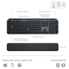 Logitech MX Keys S Combo - Performance Wireless Keyboard & Mouse with Palm Rest Gen 2