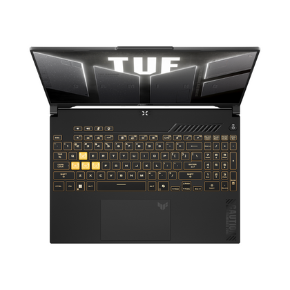 ASUS TUF Gaming F16 FX607VU-RL046/RL177, Intel Core 5-210H, RAM 16GB, SSD 512GB, NVIDIA RTX 4050 6GB, 16.0 Inch WUXGA 144Hz, Mecha Gray