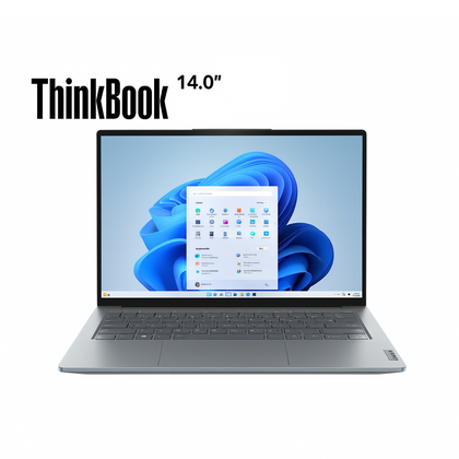 Lenovo ThinkBook 14 G8 IAL - (10GR), Intel Core Ultra 7-255H, RAM 16GB, SSD 512GB, Intel Graphics, 14.0 Inch IPS WUXGA 60Hz, Arctic Grey