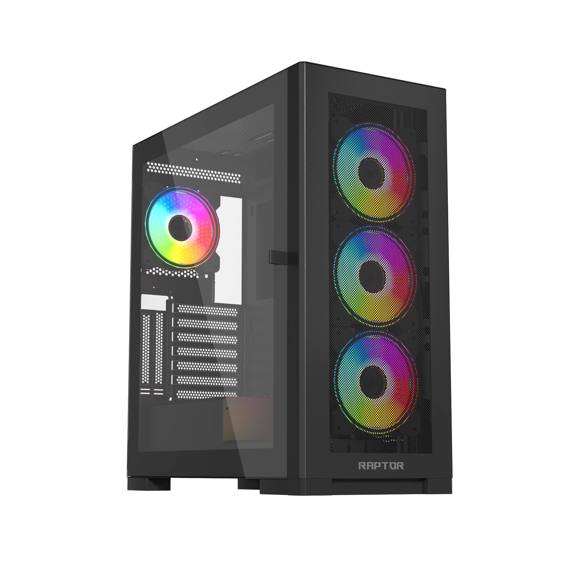 Raptor 290-XL ARCTIC HAWK RGB Black