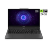 لينوفو LOQ 15IRX9 - RFAX، معالج Intel Core i7-13650HX، ذاكرة وصول عشوائي (RAM) سعة 24 جيجابايت، قرص SSD 512، بطاقة رسومات NVIDIA RTX 3050 سعة 6 جيجابايت، شاشة 15.6 بوصة FHD IPS بتردد 144 هرتز،