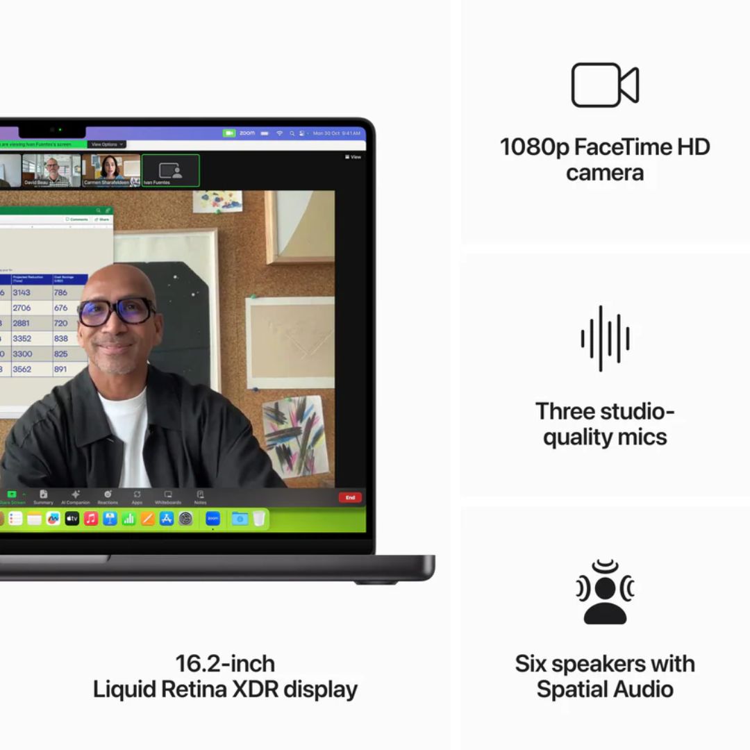 Apple MacBook Pro MRW13AB/A A2991, M3 Pro chip, RAM 18GB, SSD 512GB, 16.0 Inch (3456 x 2234) Retina XDR Display, Space Black