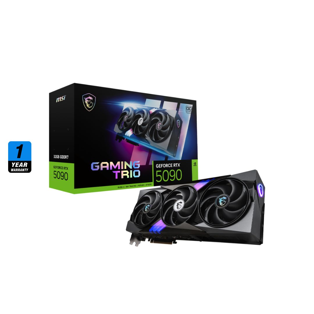 MSI GeForce RTX 5090 GAMING TRIO OC - 32 جيجابايت