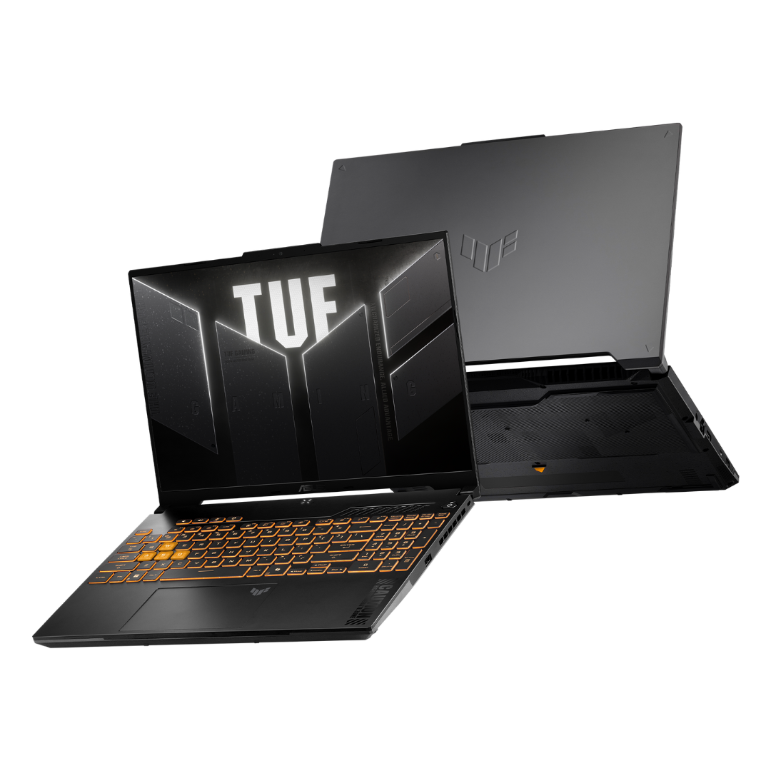 ASUS TUF Gaming F16 FX607VU-RL046/RL177، Intel Core 5-210H، ذاكرة وصول عشوائي (RAM) سعة 16 جيجابايت، قرص SSD سعة 512 جيجابايت، بطاقة رسومات NVIDIA RTX 4050 سعة 6 جيجابايت، شاشة 16.0 بوصة WUXGA بتردد 144 هرتز، رمادي ميكا 