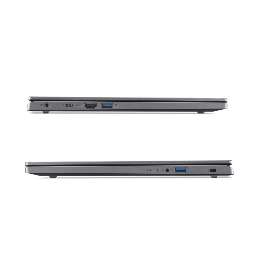 ايسر اسباير 5 A515-58M-79CS، انتل كور i7-13620H، رام 16 جيجابايت، قرص صلب SSD 512 جيجابايت، انتل UHD جرافيكس، شاشة 16.0 بوصة WUXGA، رمادي معدني 