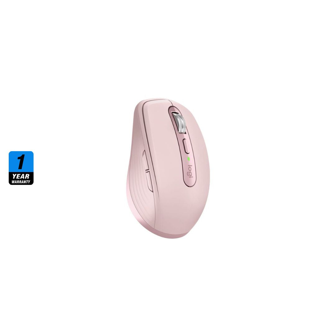 سماعة الرأس اللاسلكية Logitech MX Anywhere 3S - وردي