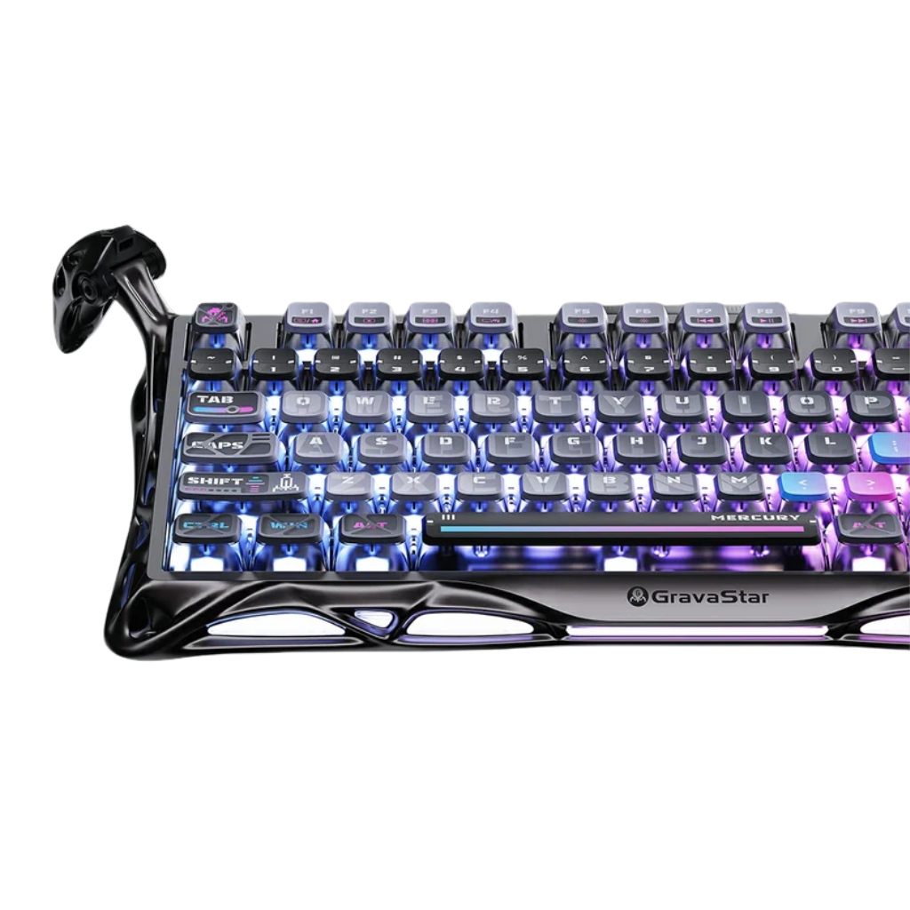 لوحة مفاتيح الألعاب GravaStar Mercury K1 Pro الإصدار الخاص - سايبربانك